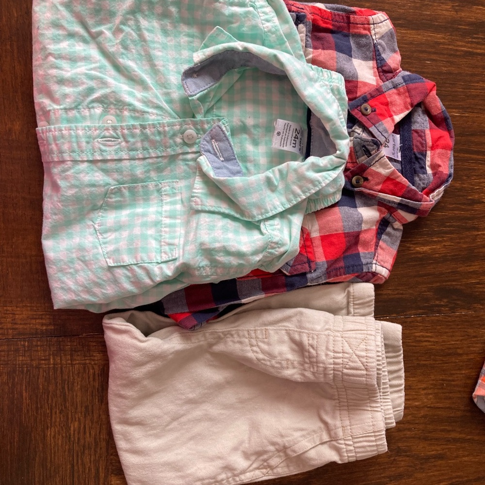 Carter's and Wrangler 24 month lot for boys